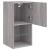 Comode TV cu lumini LED, 2 buc., gri sonoma, 30,5x30x60 cm GartenMobel Dekor