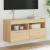 Comodă TV de perete cu lumini LED, stejar sonoma, 80x30x40 cm GartenMobel Dekor