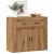 Dulap, stejar artizanal, 80x33x70 cm, lemn prelucrat GartenMobel Dekor