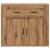 Dulap, stejar artizanal, 80x33x70 cm, lemn prelucrat GartenMobel Dekor