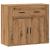Dulap, stejar artizanal, 80x33x70 cm, lemn prelucrat GartenMobel Dekor