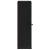 Dulap de baie cu suport role, negru, 20,5x22x72 cm GartenMobel Dekor