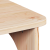 Masă de cafea Natural 80 x 50 x 31 cm Lemn de brad solid GartenMobel Dekor