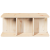 Masă de cafea Natural 80 x 39.5 x 33.5 cm Lemn de brad solid GartenMobel Dekor