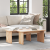 Masă de cafea 2 pcs Natural 100 x 69 x 35.5 cm GartenMobel Dekor