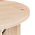 Masă de cafea Natural 50 x 50 x 35 cm Lemn de brad solid GartenMobel Dekor