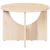 Masă de cafea Natural 50 x 50 x 35 cm Lemn de brad solid GartenMobel Dekor