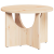 Masă de cafea Natural 50 x 50 x 35 cm Lemn de brad solid GartenMobel Dekor