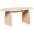 Masă de cafea Natural 80 x 40 x 35 cm Lemn de brad solid GartenMobel Dekor