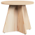 Masă de cafea 3 pcs Natural 49 x 49 x 30 cm Lemn de brad solid GartenMobel Dekor