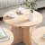 Masă de cafea 3 pcs Natural 49 x 49 x 30 cm Lemn de brad solid GartenMobel Dekor