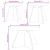 Masă de cafea 3 pcs Natural 49 x 49 x 30 cm Lemn de brad solid GartenMobel Dekor