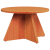 Masă de cafea 3 pcs Maroniu cerat 49 x 49 x 30 cm GartenMobel Dekor