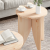 Masă de cafea 2 pcs Natural 41.5 x 41.5 x 44 cm GartenMobel Dekor