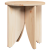 Masă de cafea 2 pcs Natural 41.5 x 41.5 x 44 cm GartenMobel Dekor