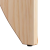 Masă de cafea 2 pcs Natural 41.5 x 41.5 x 44 cm GartenMobel Dekor