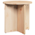Masă de cafea 2 pcs Natural 41.5 x 41.5 x 41 cm GartenMobel Dekor