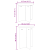 Masă de cafea 2 pcs Natural 41.5 x 41.5 x 41 cm GartenMobel Dekor