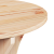 Masă de cafea 2 pcs Natural 46 x 46 x 47 cm Lemn de brad solid GartenMobel Dekor