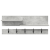 Răcător de paltoane montat pe perete Gri beton 90 x 15 x 36 cm GartenMobel Dekor