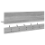 Răcător de paltoane montat pe perete sonoma gri 90 x 15 x 36 cm GartenMobel Dekor