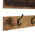 Răcător de paltoane montat pe perete Lemn vechi 90 x 15 x 36 cm GartenMobel Dekor
