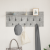Răcător de paltoane montat pe perete Gri beton 100 x 40 x 12 cm GartenMobel Dekor