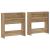 Dulapuri pentru pantofi de perete 2 pcs stejar artizanal GartenMobel Dekor