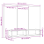Dulap pentru TV pe Perete Lemn vechi 120 x 23.5 x 90 cm GartenMobel Dekor
