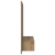 Dulap pentru TV pe Perete Stejar artisanal 120 x 23.5 x 90 cm GartenMobel Dekor