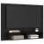 Dulap pentru TV pe Perete Stejar negru 120 x 23.5 x 90 cm GartenMobel Dekor
