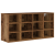 Dulap pentru pantofi Lemn vechi 52.5 x 30 x 50 cm Lemn compozit GartenMobel Dekor