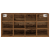 Dulap pentru pantofi Lemn vechi 52.5 x 30 x 50 cm Lemn compozit GartenMobel Dekor