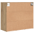 Dulap pentru pantofi cu raft Stejar artisanal 52.5 x 30 x 50 cm GartenMobel Dekor