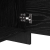 Support TV Stejar negru Lemn compozit GartenMobel Dekor