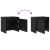 Dulap de noapte Stejar negru 45 x 34 x 44.5 cm Lemn compozit GartenMobel Dekor