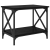 Masă laterală Stejar negru 55 x 38 x 45 cm Lemn compozit GartenMobel Dekor