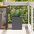Vază pentru Grădină Antracit 50 x 32 x 40 cm GartenMobel Dekor