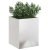 Vază pentru Grădină Argintiu 50 x 32 x 40 cm Oțel inoxidabil GartenMobel Dekor