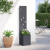 Ghiveci de Grădină cu Panou Decorativ Antracit 32 x 140 cm GartenMobel Dekor