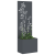 Ghiveci de Grădină cu Panou Decorativ Antracit 50 x 140 cm GartenMobel Dekor