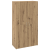 Dulap de birou stejar artizanal 60 x 32 x 115 cm Lemn compozit GartenMobel Dekor