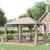 Pavilion/foisor pentru gradina/terasa, cadru metalic, cu perdele, bej, 4x3x2.64 m GartenVIP DiyLine