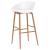 Set mobilier de bar, 7 piese, alb GartenMobel Dekor