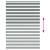 Jaluzea tip zebra gri închis lățime țesătură 150,9 cm poliester GartenMobel Dekor