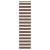 Jaluzea tip zebra maro lățime țesătură 60,9 cm poliester GartenMobel Dekor