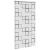 Jaluzea cu role de duș cu casetă 130x240cm lățime material 126cm GartenMobel Dekor