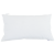 Perne cu pernă 2 pcs Alb 40 x 80 cm 130gsm 100% bumbac GartenMobel Dekor