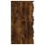 Servantă, stejar afumat, 70x35,5x67,5 cm, lemn prelucrat GartenMobel Dekor