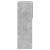 Comodă TV cu lumini LED, gri beton, 30,5x30x90 cm GartenMobel Dekor